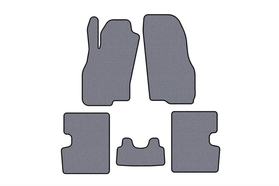 Fiat Punto Grande/EVO 2006–2018 Kumimatot Carsuit (HB, 5-ovinen, ennen faceliftia, harmaa) Kuva 1