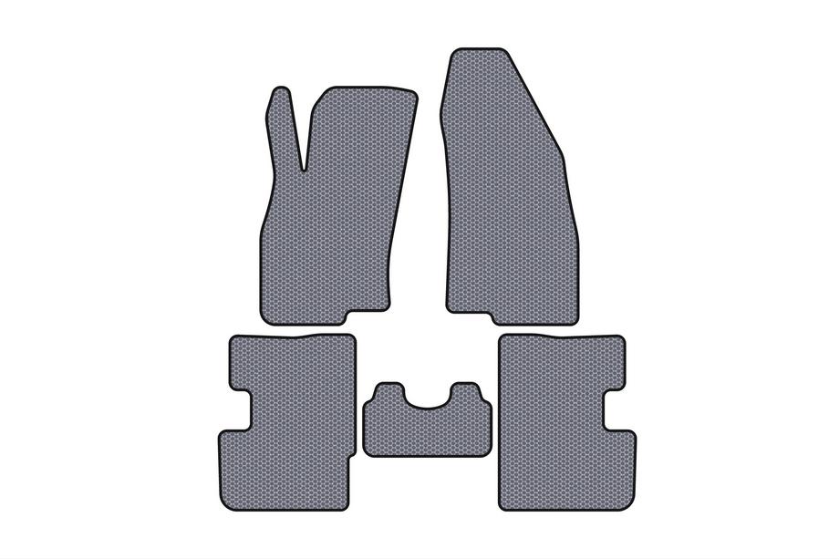 Fiat Punto Grande/EVO 2006–2018 Kumimatot Carsuit (2011-2018, HB, 3-ovinen, harmaa) Kuva 1