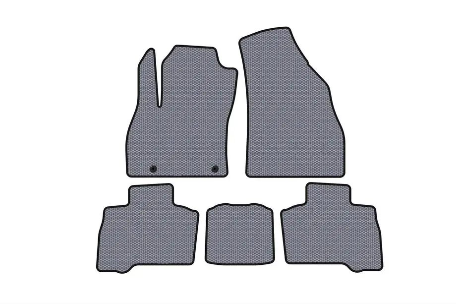 Fiat Fiorino/Qubo 2008–2024 Carsuit kumimatot matkustamoon (Qubo, 2016+, harmaa) Image