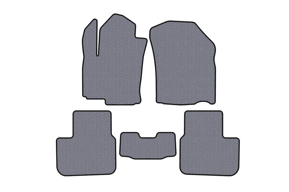 Fiat Sedici 2006–2014 Carsuit kumimatot (HB, harmaa) Kuva 1