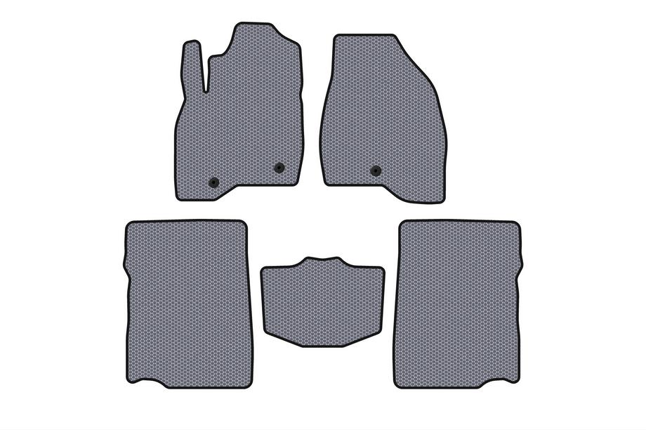 Ford Explorer 2011–2019 Kumimatot Carsuit (2017-2019, 2. rivi, 7-paikkainen, harmaa) Image
