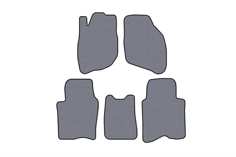 Honda City 2002–2008 Carsuit kumimatot (SD, harmaa) Image