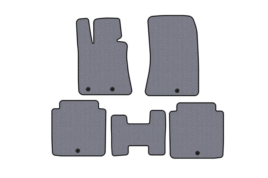 Hyundai Equus 2009–2016 Kumimatot Carsuit (Harmaa) Image