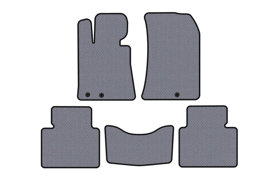 Hyundai Genesis BH 2008–2013 Kumimatot Carsuit (Harmaa) Image