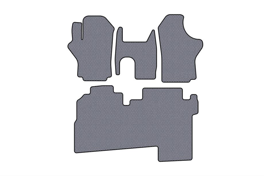 Hyundai H200, H1, Starex 1998–2007 Kumimatot Carsuit (2004-2007, 2 riviä, 8-paikkainen, harmaa) Image