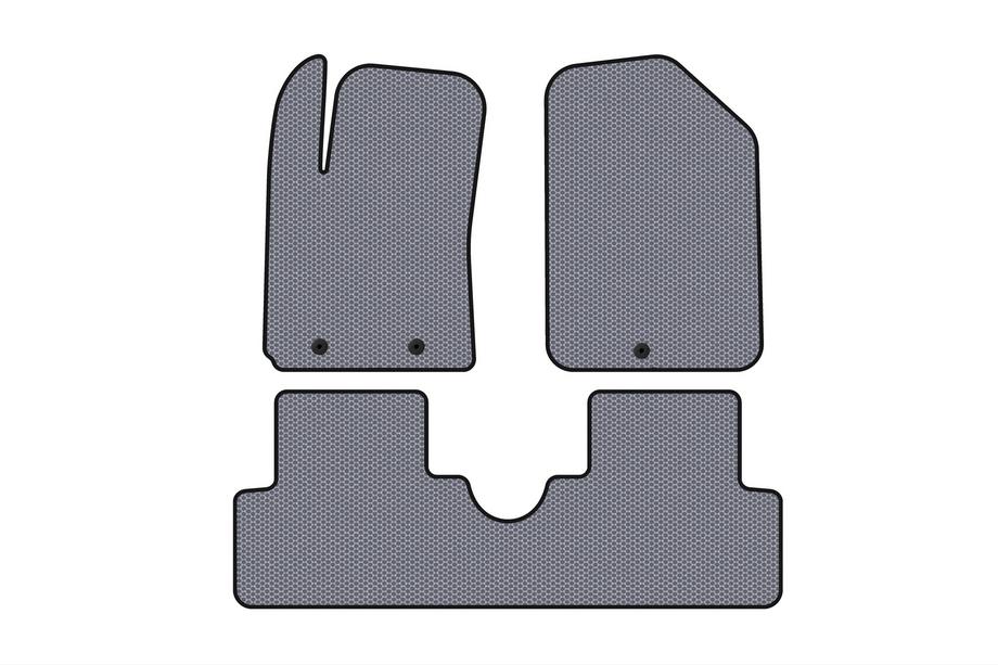 Hyundai I-10 2014–2017 Carsuit kumimatot (HB, harmaa) Image