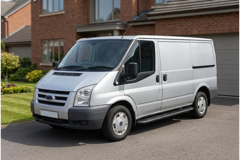 Ford Transit 2000–2014 Sivuporrast Bosphorus Black (2 kpl, alumiini) Image