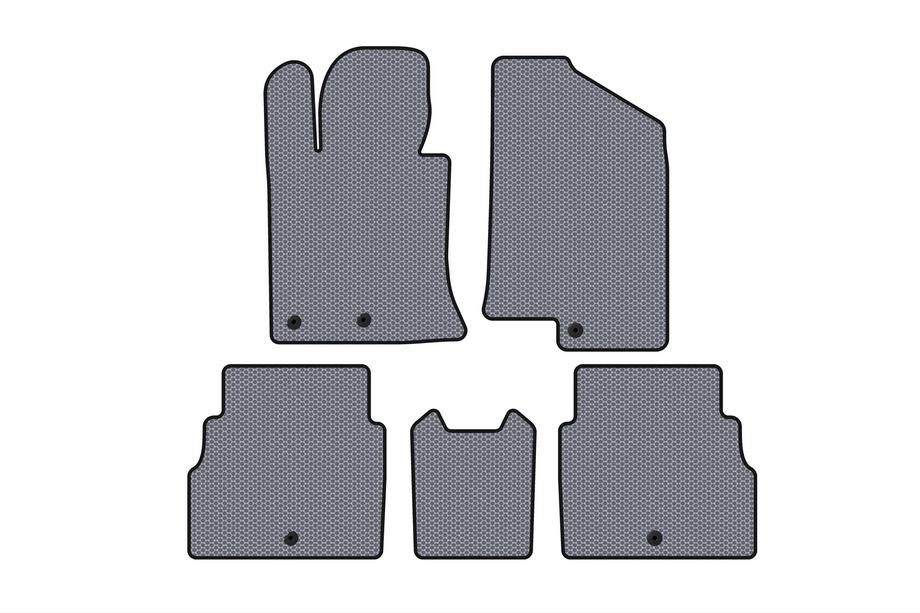 Hyundai Sonata YF 2010–2014 Kumimatot Carsuit V2 (harmaa) Image