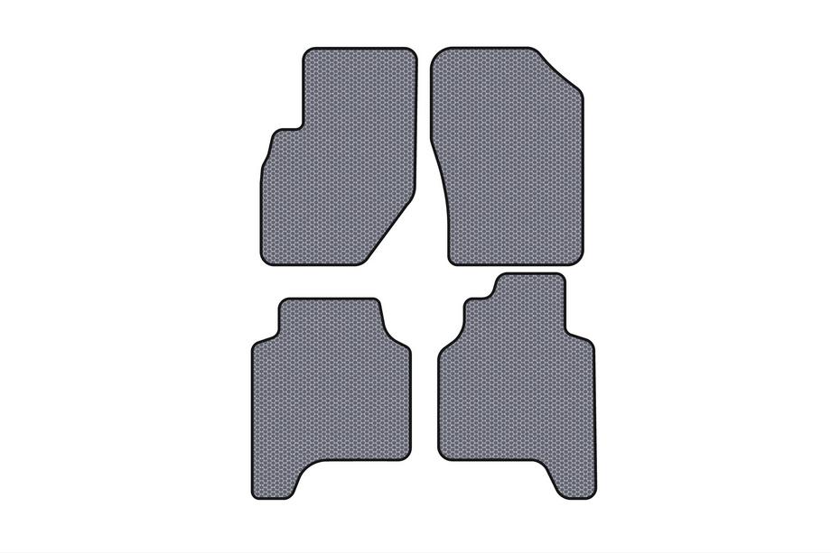 Hyundai Terracan 2001–2007 Kumimatot Carsuit (Harmaa) Image