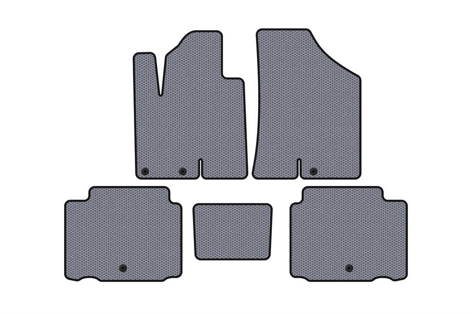 Hyundai IX55 2007–2012 Kumimatot Carsuit (Harmaa) Image