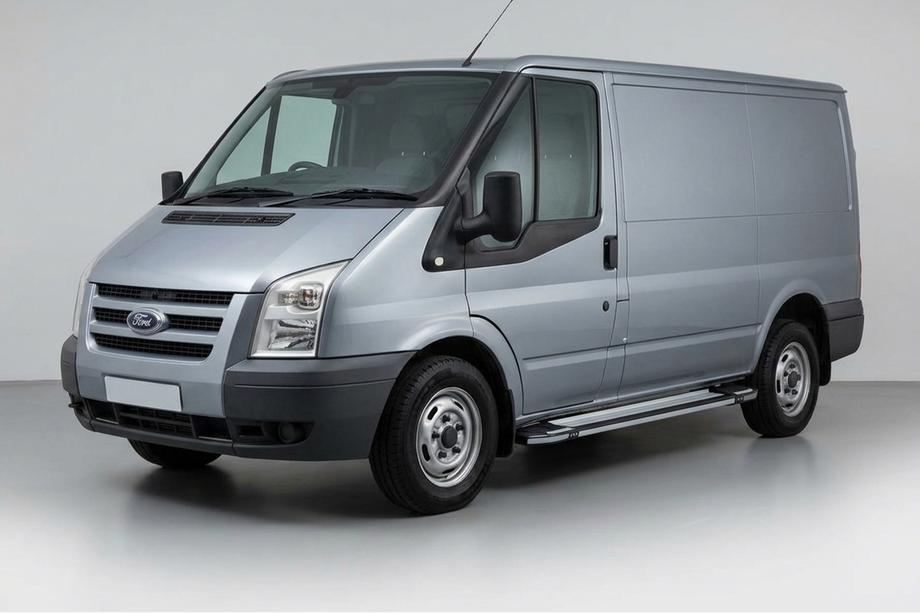 Ford Transit 2000–2014 Rainbow sivuportaat (2 kpl, alumiini) L1 (lyhyt) Image