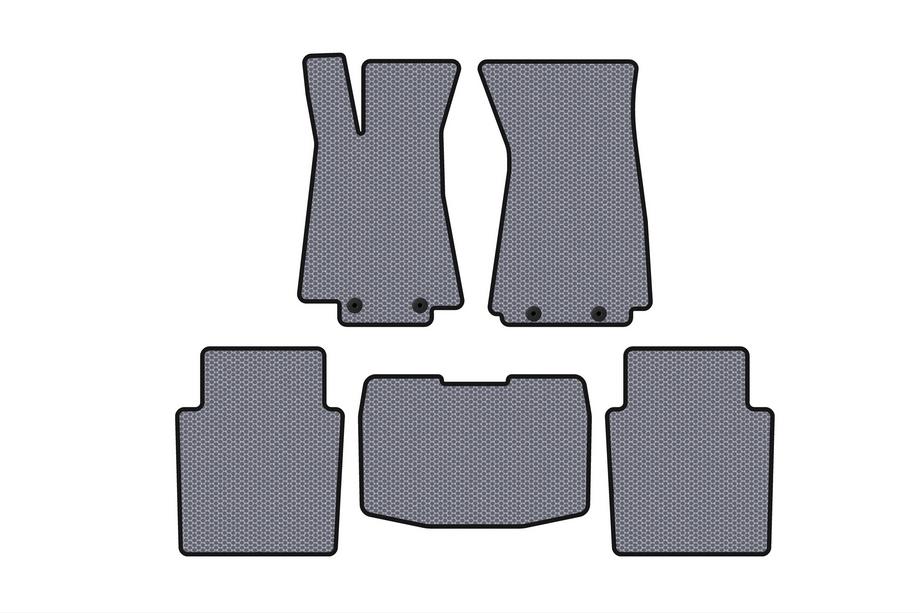 Jaguar XJ 2003–2009 Carsuit kumimatot (SD, harmaa) Image