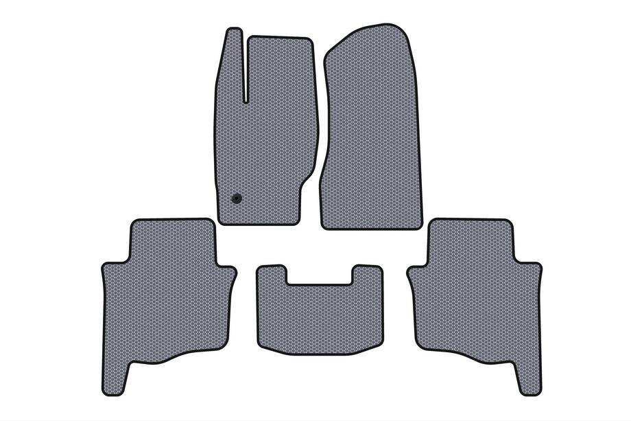 Jeep Grand Cherokee WK 2004–2010 Kumimatot Carsuit (Harmaa) Image