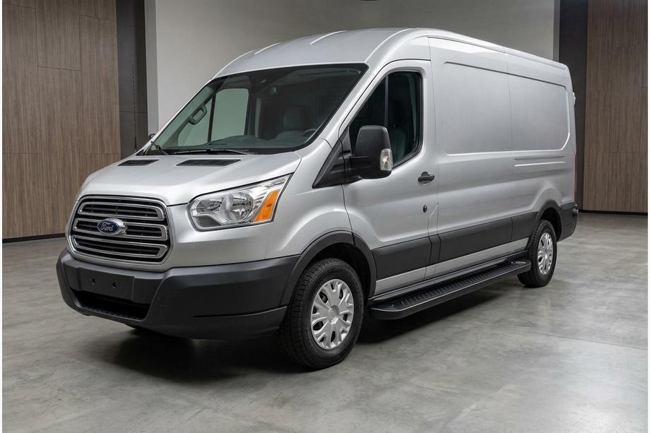 Ford Transit 2014– Allmond Black sivuportaat (2 kpl, alumiini) Image