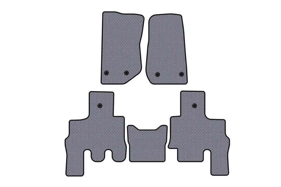 Jeep Wrangler 2007–2017 Kumimatot Carsuit (Harmaa) Image