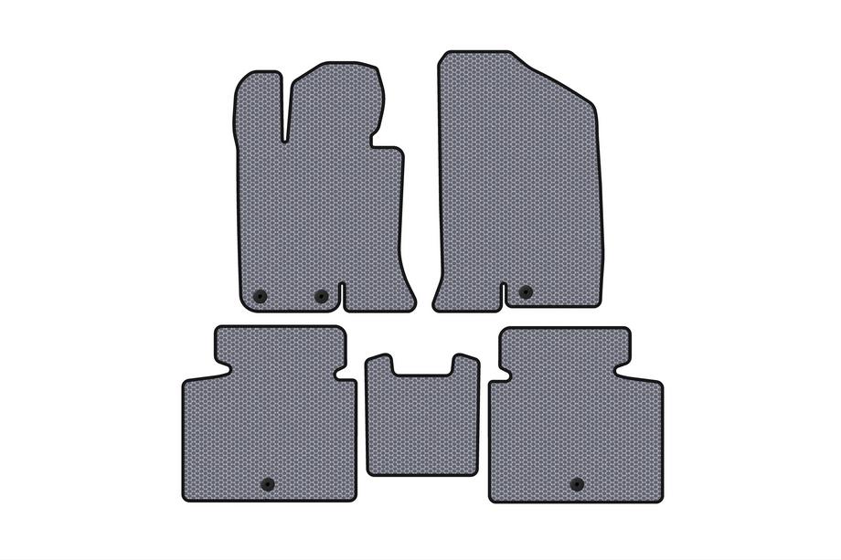 Kia Optima 2010–2016 Kumimatot Carsuit V-2 (SD, harmaa) Image