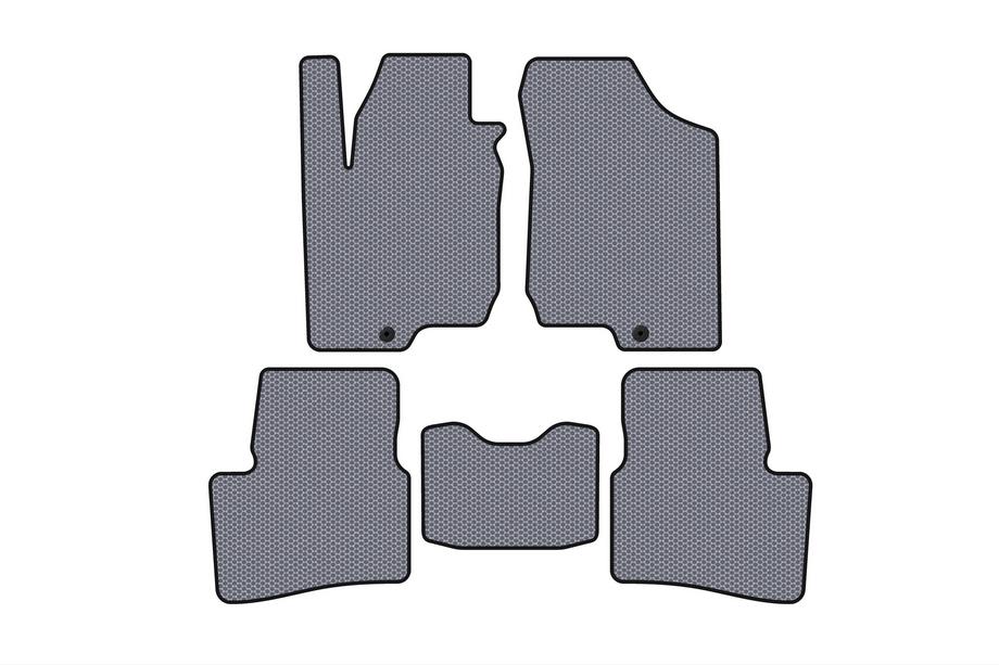 Kia Ceed 2007–2012 Kumimattosarja Carsuit (HB, 3-ovinen, harmaa) Image