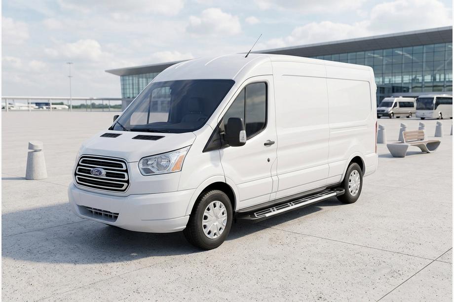 Ford Transit 2014– Sunrise sivuportaat (2 kpl, alumiini) L1 (vakio) Image