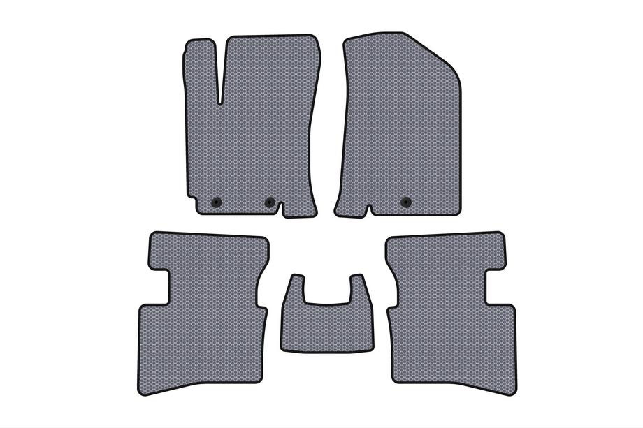 Kia Rio 2012–2017 Kumimatot Carsuit V2 (Harmaa) Image