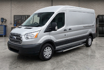 Ford Transit 2014– RedLine V1 sivuportaat (2 kpl, alumiini) kuva 1