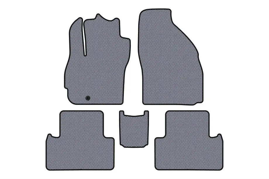 Mazda 5 2005–2009 Carsuit kumimatot (2 riviä, 7-paikkainen, harmaa) Image