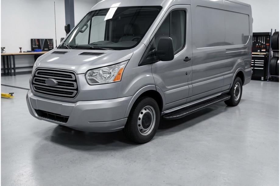 Ford Transit 2014– Sivuporrast Bosphorus Black (2 kpl, alumiini) L1 (vakio) Image