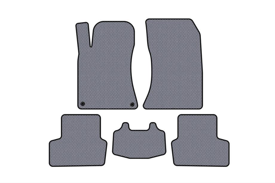 Mercedes CLA C117 2013–2019 Carsuit kumimatot (SD, harmaa) Image