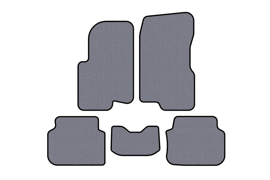 Smart 1998–2007 Kumimatot Carsuit (2003-2007, Forfour, Harmaa) Image