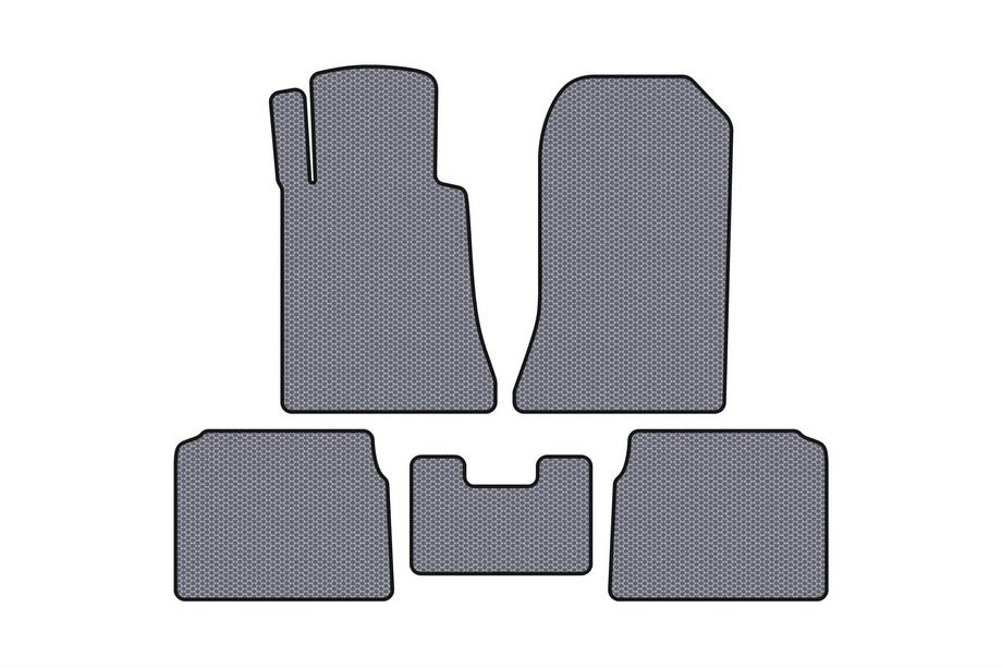 Mercedes E-class W124 1984–1997 Carsuit kumimatot (SD, harmaa) Image