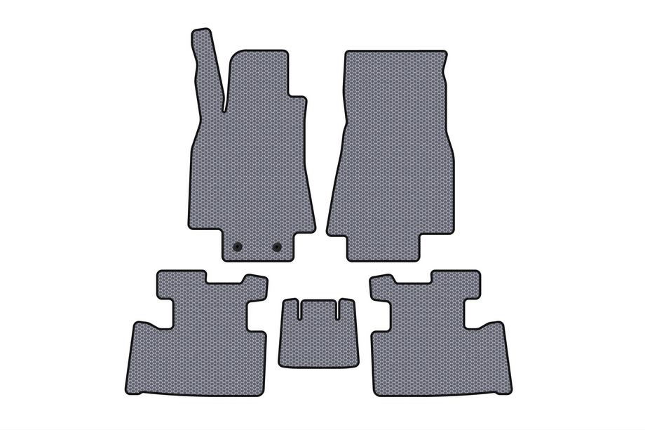Mercedes A-class W169 2004–2012 Kumimatot Carsuit (2004-2008, HB, 5-ovinen, harmaa) Image