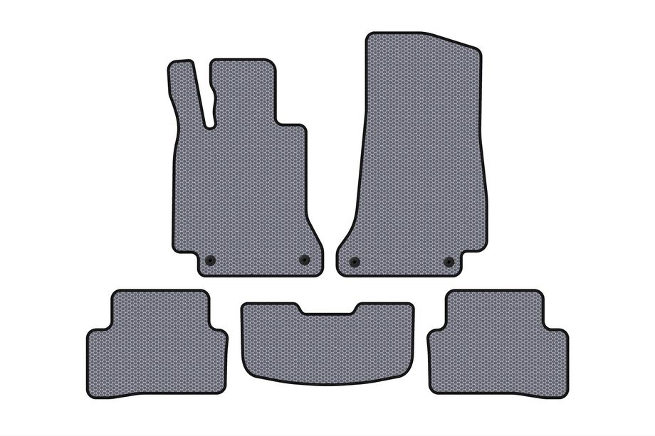 Mercedes C-class W205 2014–2021 Carsuit kumimatot (SD, harmaa) Image