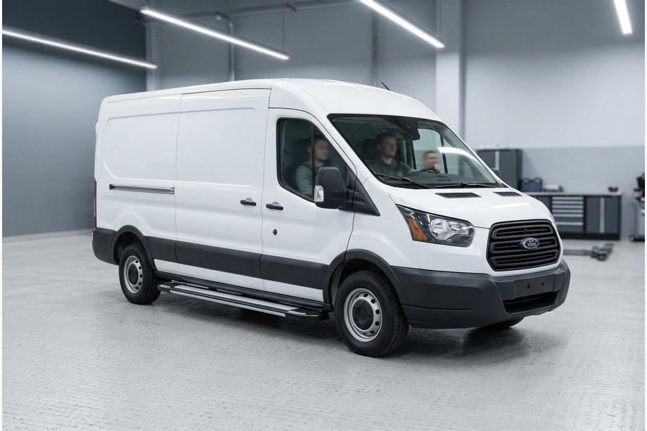 Ford Transit 2014– Rainbow sivuportaat (2 kpl, alumiini) Image