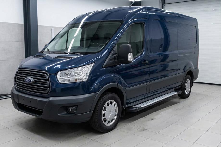 Ford Transit 2014– Allmond Grey sivuportaat (2 kpl, alumiini) Image