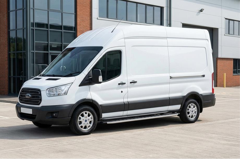 Ford Transit 2014– Fullmond sivuaskelmat (2 kpl, alumiini) Image
