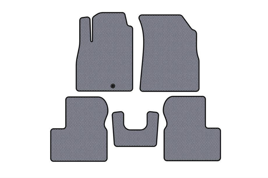 Nissan Micra K13 2011–2016 Kumimatot Carsuit (Harmaa) Image