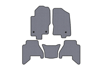 Nissan Pathfinder R51 2005–2014 Kumimattosarja Carsuit V2 (2 riviä, harmaa, 2010-2014) kuva 1