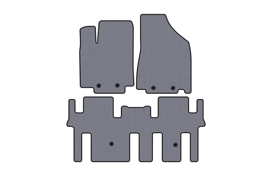Nissan Pathfinder R52 2012–2021 Kumimatot Carsuit (2 riviä, harmaa) Image