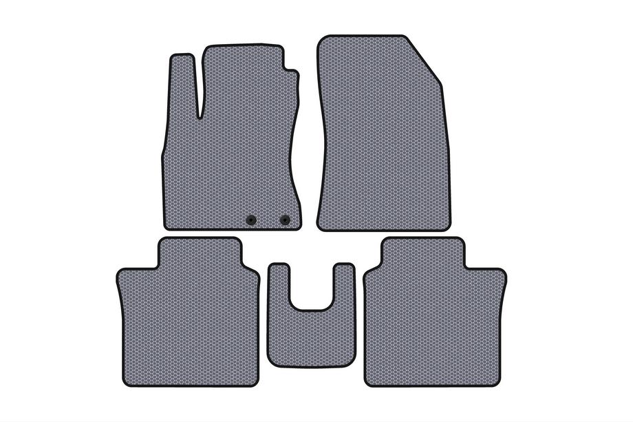 Nissan Note 2012–2020 Carsuit kumimatot (HB, harmaa) Image
