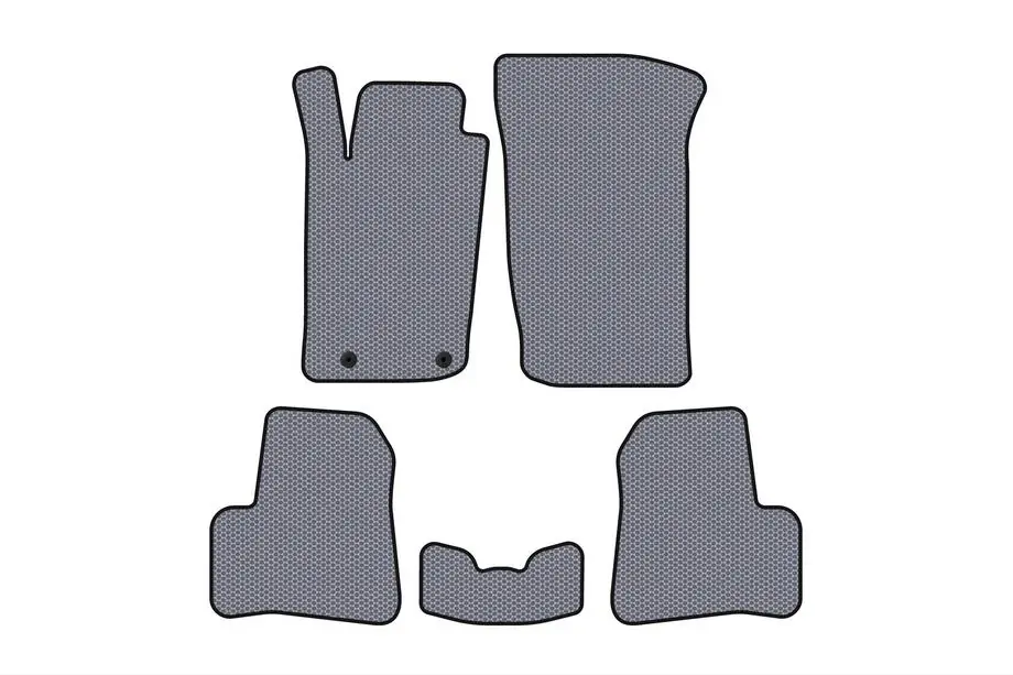 Peugeot 206 1998–2024 Kumimatot Carsuit (1998-2009, Harmaa) Image