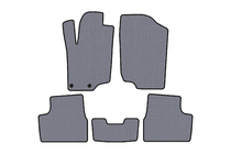 Peugeot 207 2006–2014 Kumimatot Carsuit (HB, 5-ovinen, harmaa) kuva 1