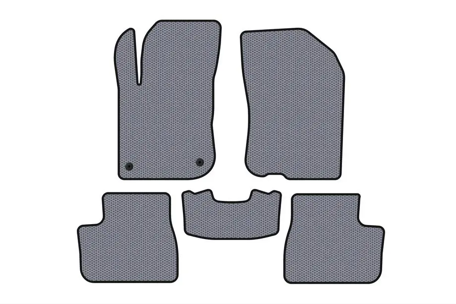 Peugeot 208 2012–2019 Kumimatot Carsuit (Harmaa) Image
