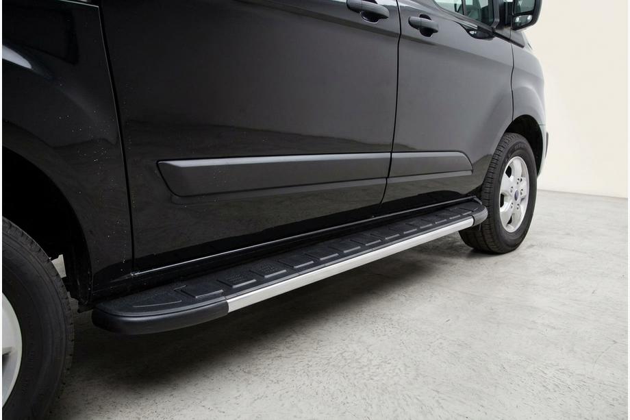 Ford Custom 2013–2022 Duru sivuportaat (2 kpl, alumiini) Lyhyt akseliväli Image