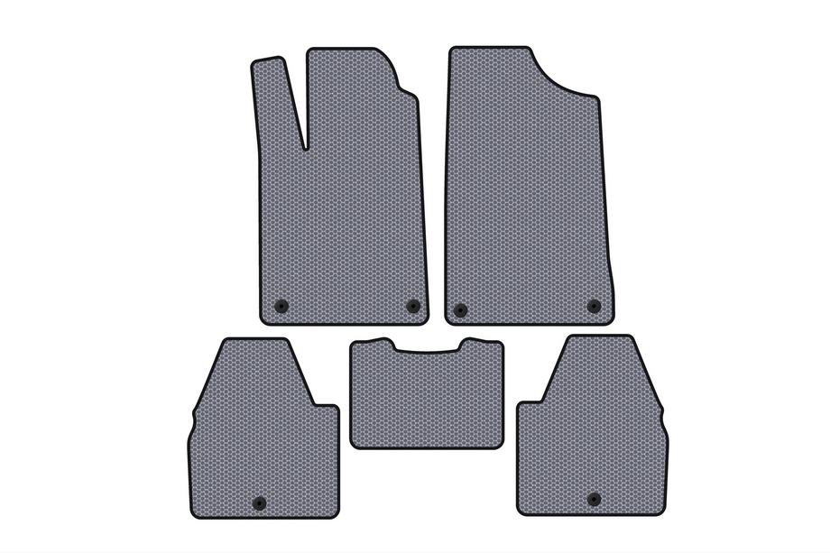 Peugeot 607 1999–2010 Carsuit kumimatot (SD, harmaa) Image