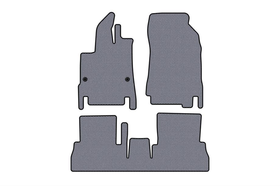 Peugeot Partner/Rifter 2019– Kumimatot Carsuit (7-paikkainen/pitkä akseliväli, harmaa) Image