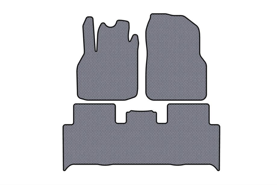 Renault Scenic/Grand 2003–2009 Kumimatot Carsuit (2 riviä, harmaa) Kuva 1