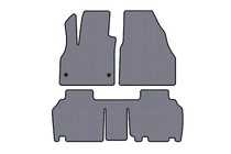 Renault Kangoo 2008–2020 Kumimatot Carsuit (2 riviä, 5-ovinen/7-paikkainen, harmaa) kuva 1