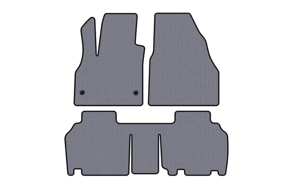 Renault Kangoo 2008–2020 Kumimatot Carsuit (2 riviä, 5-ovinen/7-paikkainen, harmaa) Image
