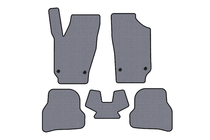 Seat Ibiza 2010–2017 Kumimatot Carsuit (2010-2012, HB, 5-ovinen, harmaa) kuva 1