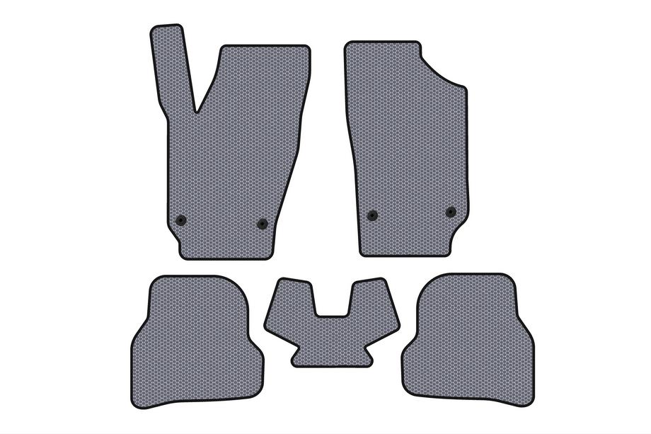 Seat Ibiza 2010–2017 Kumimatot Carsuit (2010-2012, HB, 5-ovinen, harmaa) Image