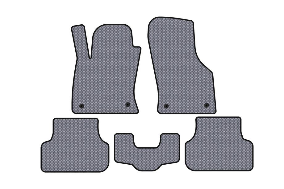 Seat Leon 2013–2020 Kumimatot Carsuit (2013-2016, SW, harmaa) Image